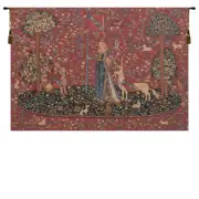 Touch Toucher Belgian Tapestry Wall Hanging - 36 in. x 28 in. cottonampViscose by Charlotte Home Furnishings