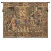 Lucas Belgian Tapestry Wall Hanging - 68 in. x 56 in. Cotton by Charlotte Home Furnishings