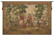 Les Sonneurs du Roi Les Tambours French Tapestry Wall Hanging