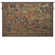 A la Cour du Roy French Tapestry Wall Hanging