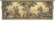 Les Quatre Saisons with Border French Tapestry Wall Hanging