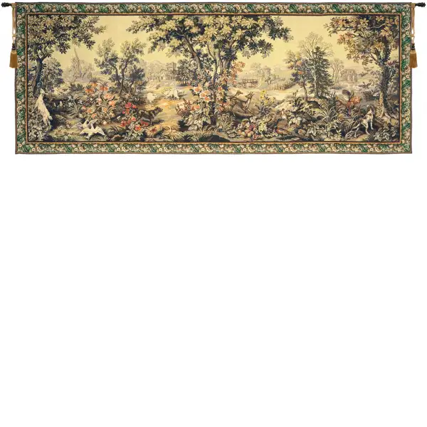 Les Quatre Saisons with Border French Tapestry