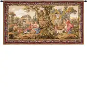 Repos Fontaine Rest Fountain French Tapestry Wall Hanging