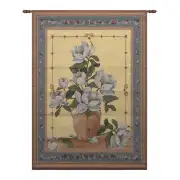 Spring Magnolias I Tapestry of Fine Art