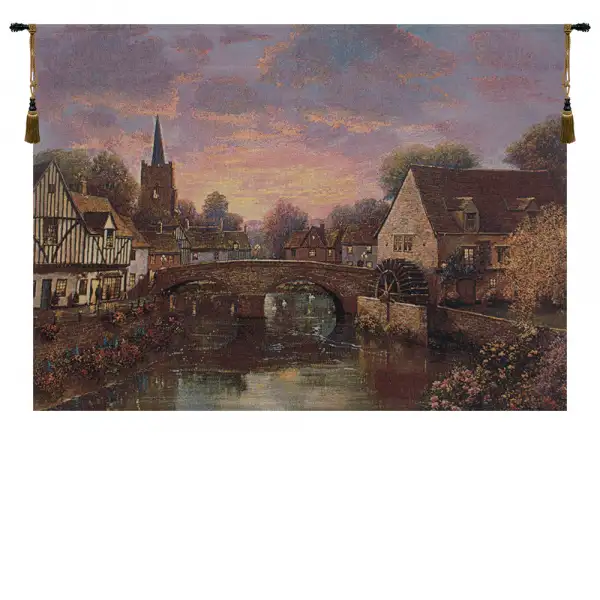 The Mill Pond Fine Art Tapestry