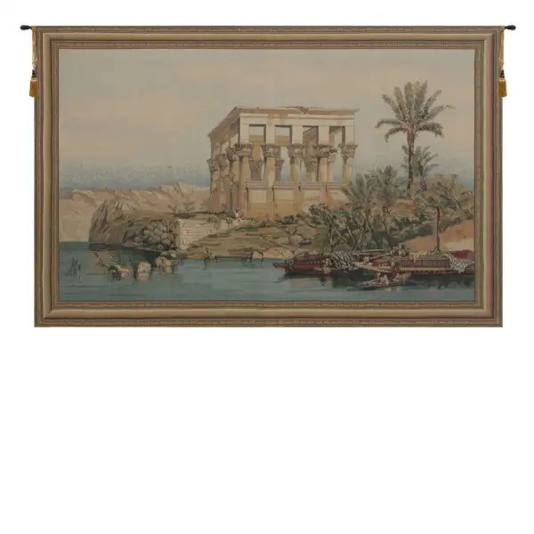 Temple of Philae European Tapestry