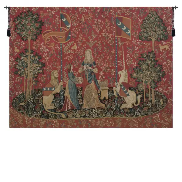 Smell I European Tapestry - 67 in. x 50 in. Cotton/Viscose/Polyester by Charlotte Home Furnishings