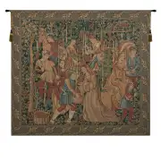 Vendage Right Panel European Tapestry - 37 in. x 30 in. Cotton/Viscose/Polyester by Charlotte Home Furnishings