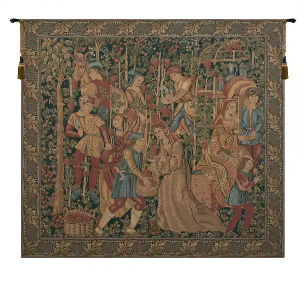 Vendage Right Panel Tapestry Wallart