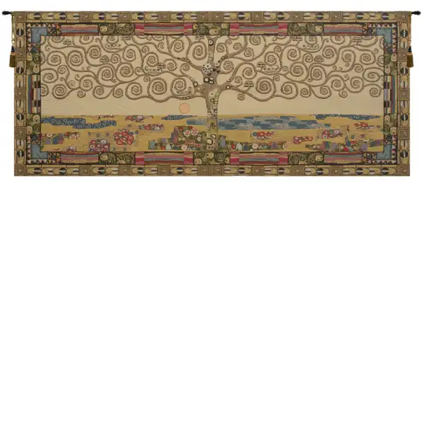 Tree of Life by Klimt I Italian Tapestry Wall Hanging