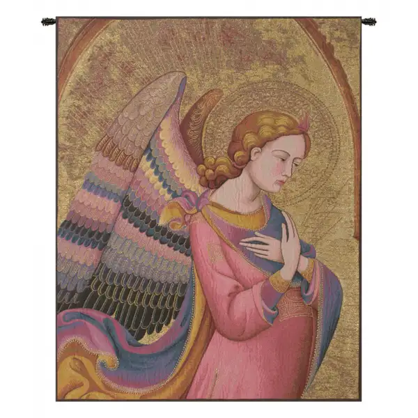 L Monaco Angel Italian Tapestry - 24 in. x 34 in. Cotton/Viscose/Polyester by Lorenzo Monaco