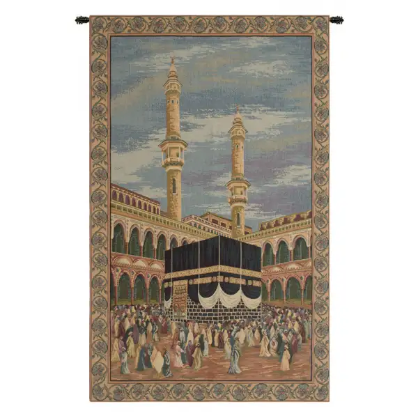 Mecca I Italian Tapestry - 24 in. x 42 in. Cotton/Viscose/Polyester by Charlotte Home Furnishings