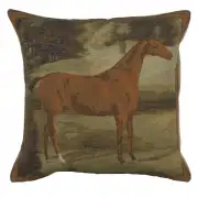 Alezan Horse French Tapestry Cushion