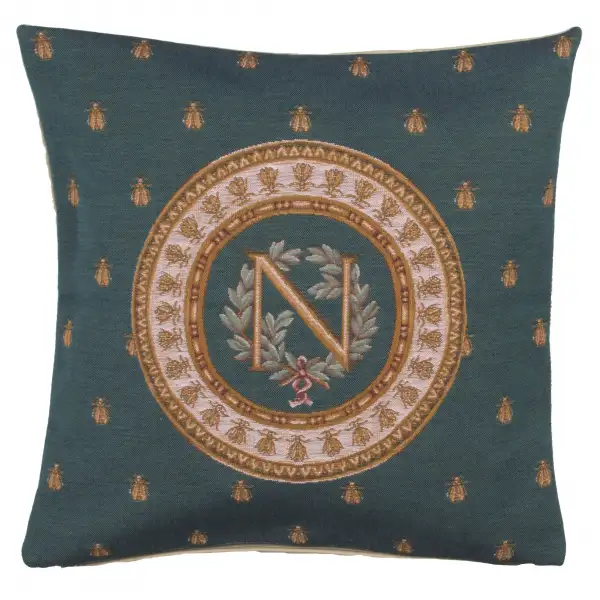 Blue Napoleon French Tapestry Cushion