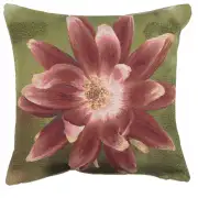 Red Star Flower Decorative Tapestry Pillow