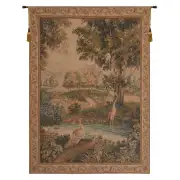 Verdure Aux Oiseaux I French Wall Tapestry - 43 in. x 58 in. Wool/cotton/others by Charlotte Home Furnishings