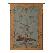 Chinoiseries II French Tapestry Wall Hanging