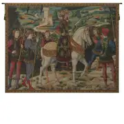Melchior I French Wall Tapestry - 58 in. x 42 in. Wool/cotton/others by Benozzo Gozzoli