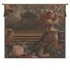 Bouquet at the Gazebo French Woven Classical Wall Hanging Home Decor Tapestry