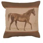 Horse Belt French Couch Cushion