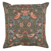 Birds Face to Face II French Tapestry Cushion