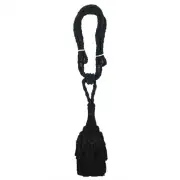 Ellora Tassels (1 pair)- Black Decorative Tassels