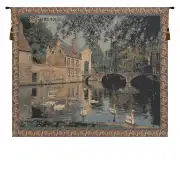 Brugge I Belgian Tapestry Wall Hanging - 23 in. x 18 in. Cotton by Charlotte Home Furnishings