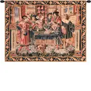 The Accountant French Wall Tapestry - 26 in. x 20 in. Cotton by Charlotte Home Furnishings
