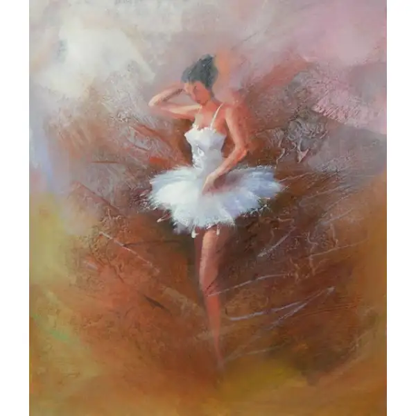 Ballerina Canvas Oil Painting