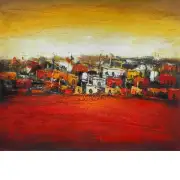 Old Town Canvas Oil Painting