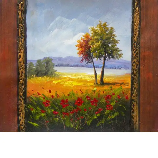 Late Summer Splendor Canvas Wall Art