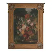 Grand Bouquet Flamand French Wall Tapestry - 58 in. x 78 in. Wool/cotton/others by Charlotte Home Furnishings