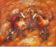 Wild Horses I Canvas Oil Painting