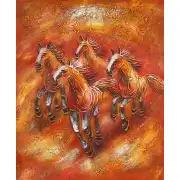 Wild Horses II Canvas Oil Painting