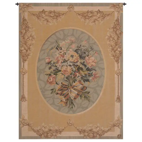 Petit Bouquet French Wall Tapestry - 30 in. x 40 in. Wool/cotton/others by Charlotte Home Furnishings