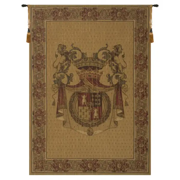 Blason Tours Belgian Tapestry - 38 in. x 54 in. SoftCottonChenille by Charlotte Home Furnishings