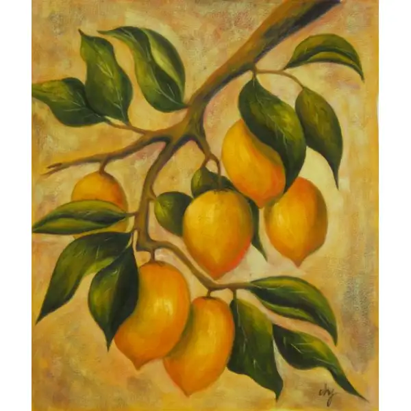 Citrus Canvas Oil Painting