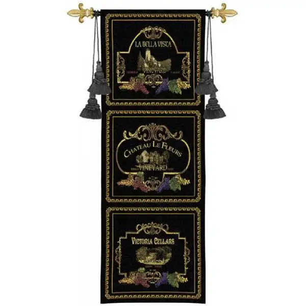 Vineyard Signs Tapestry Wall Hanging