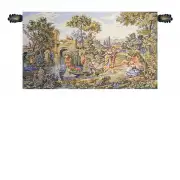 Traghetto Ferry Crossing Italian Wall Tapestry