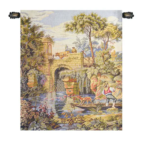 Ponte Old Bridge Italian Tapestry Wall Hanging