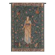 Flora I European Tapestry Wall Hanging