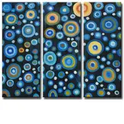 Circles of Abundance Canvas Art