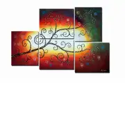 Celestial Tree Canvas Wall Art