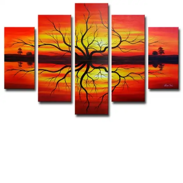 Mirrored Below Canvas Wall Art