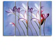 Focus on Crocus Canvas Wall Art