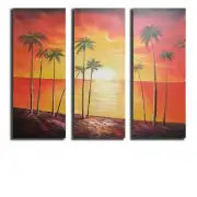 Coconut Grove Canvas Wall Art