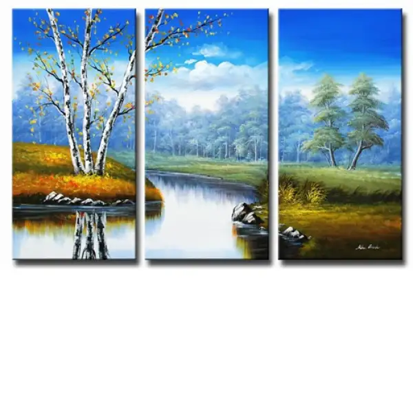 Meadow Brook Canvas Wall Art