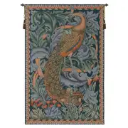 Peacock European Tapestry Wall hanging