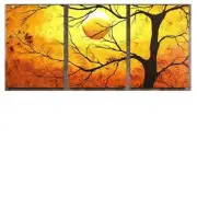 Tree Silhouette Canvas Wall Art