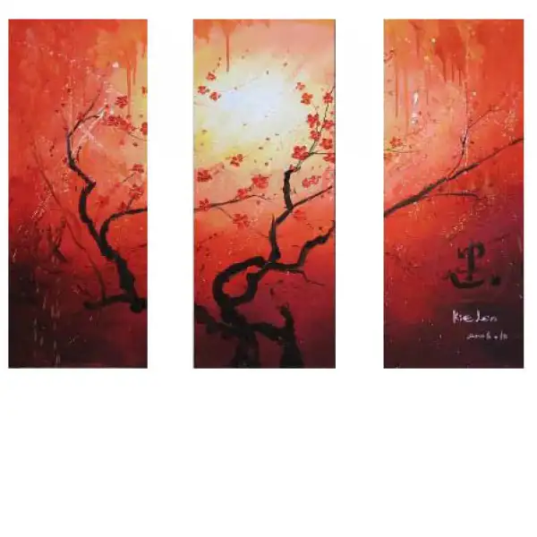 Integral Blossom Canvas Wall Art